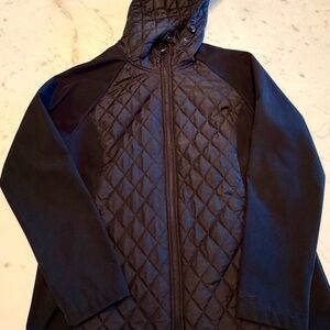 Free Tech Women's Black Quilted Jacket Size XL